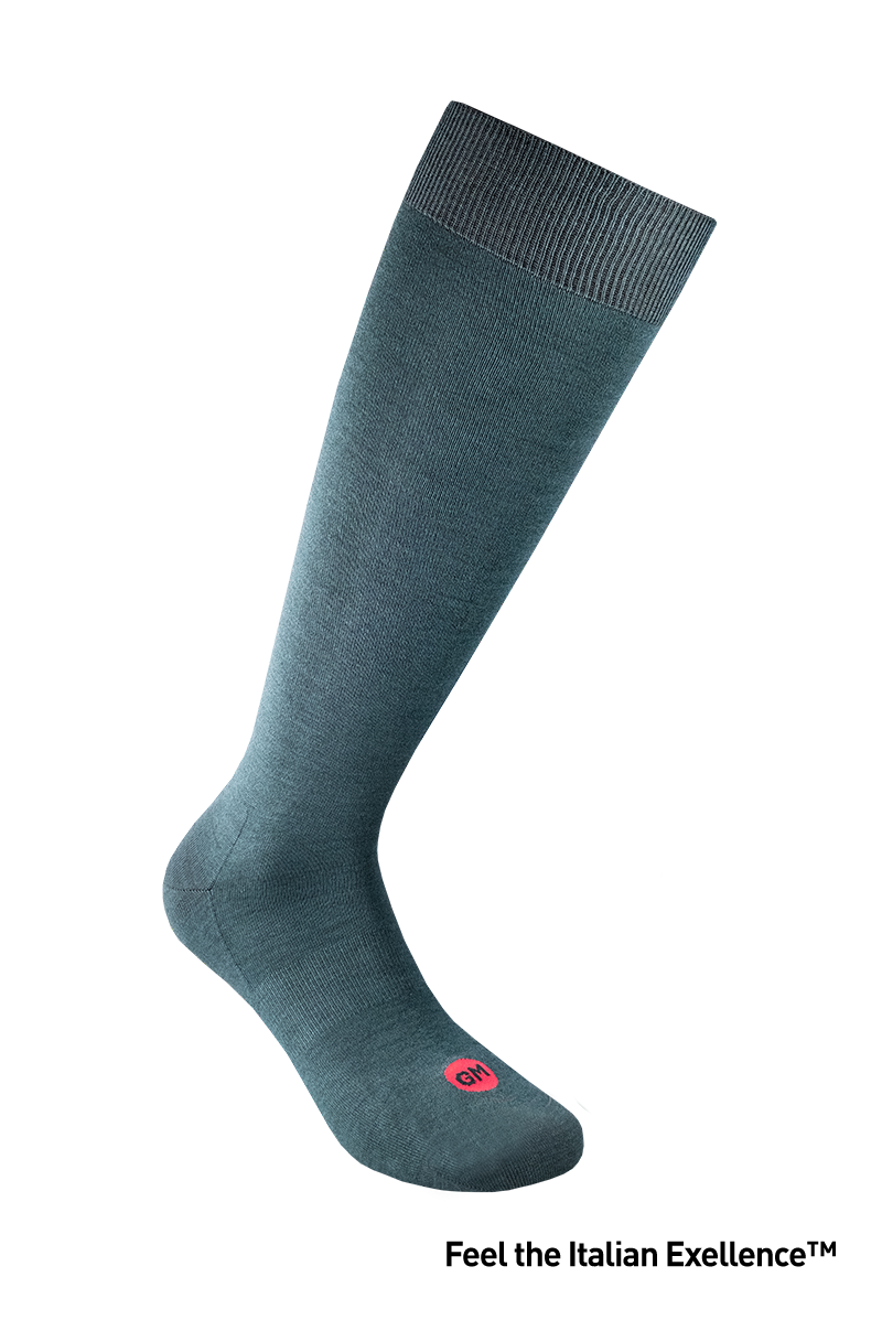 Bridgedale Calze Da Sci Di Fondo Uomo - Modello XC Classiche, Colore Grigio Tortora, Morbide E Termiche
