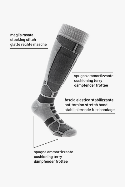 Set Sci Merino Donna