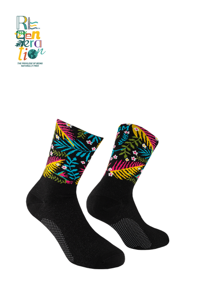 Reactive Jungle 6000 | Start your journey. Calzini tecnici in cotone biologico pettinato