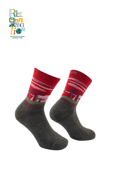 Reactive Baobab 6300 | Calzini tecnici in lana vergine merino fine