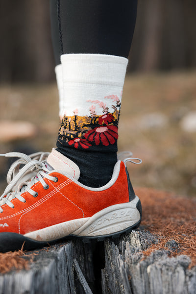 Reactive Blossom 6300 | Calzini tecnici in lana vergine merino fine