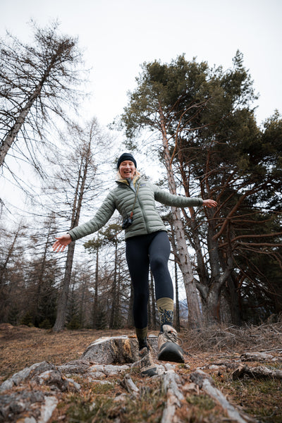 Reactive Blumen 6300 | Step into the essence. Calzini tecnici in lana vergine merino fine