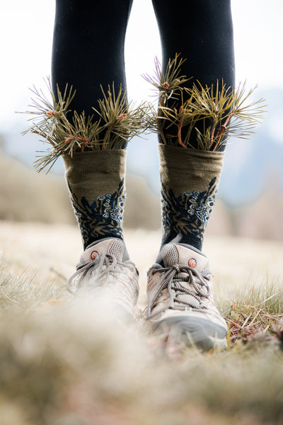 Reactive Blumen 6300 | Step into the essence. Calzini tecnici in lana vergine merino fine