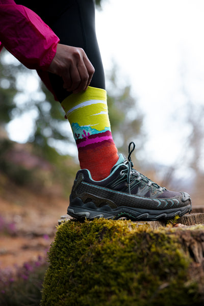 Reactive Desert 6300 | Lose your path. Calzini tecnici in lana vergine merino fine