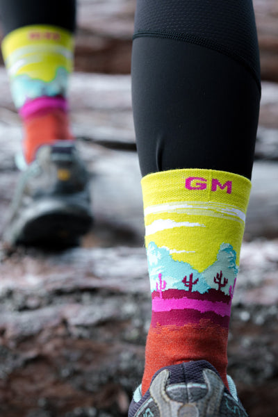 Reactive Desert 6300 | Lose your path. Calzini tecnici in lana vergine merino fine