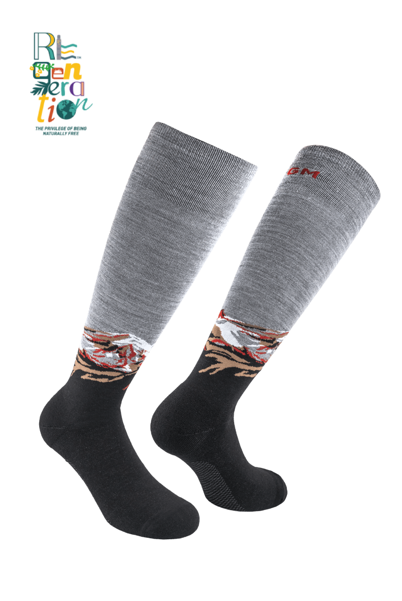 Reactive Peak 6350 | Live your adventure. Calze tecniche in lana vergine merino fine
