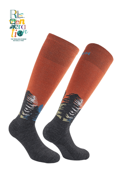 Reactive Wald 6350 | Back to the origins. Calze tecniche in lana vergine merino fine