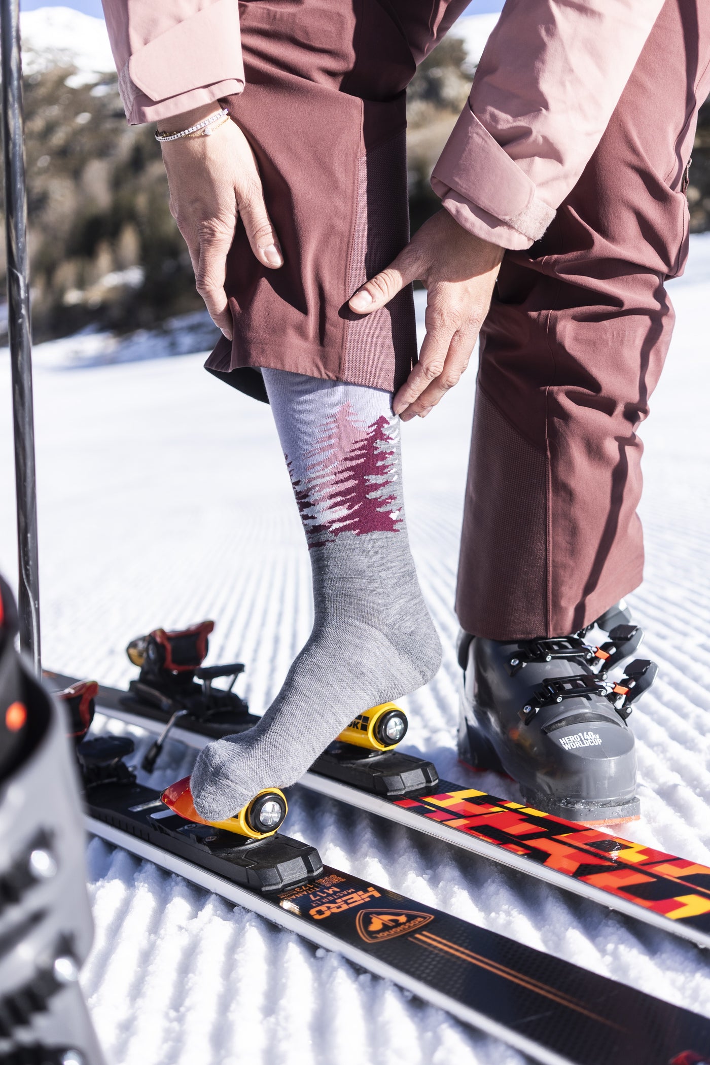 Reactive Wald 6350 | Back to the origins. Calze tecniche in lana vergine merino fine