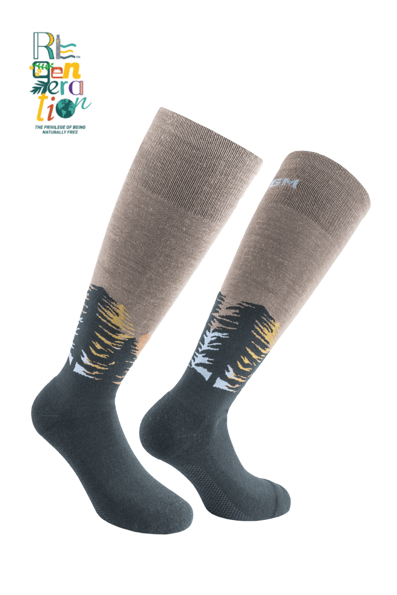 Reactive Wald 6350 | Back to the origins. Calze tecniche in lana vergine merino fine