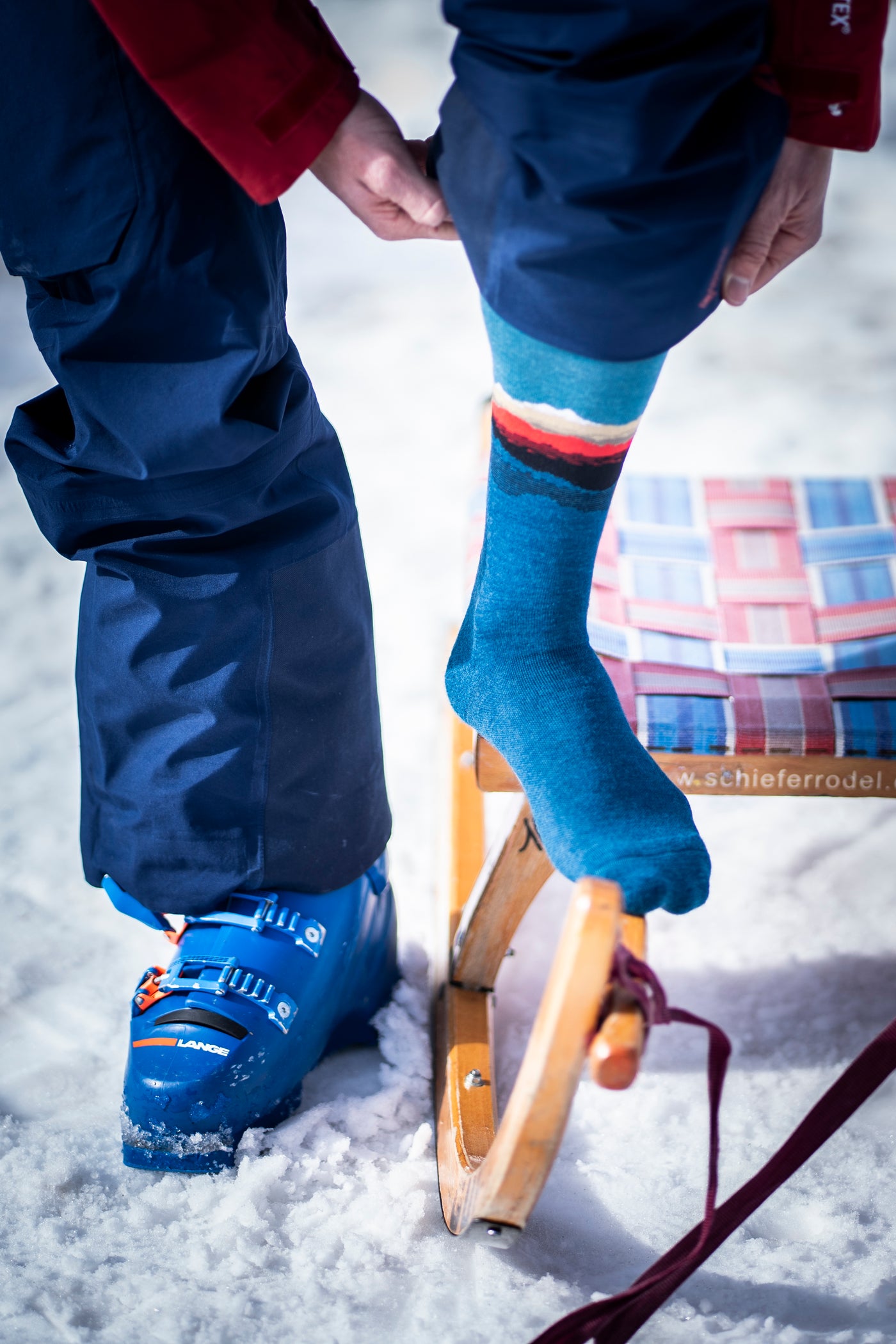 Reactive Mountain 6350 | Embrace your soul. Calze tecniche in lana vergine merino fine