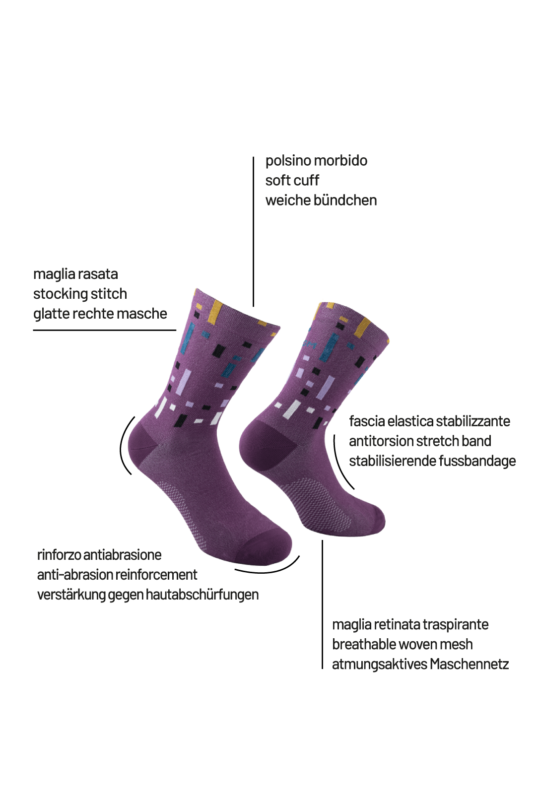 Calze GM sportive tecniche in cottone