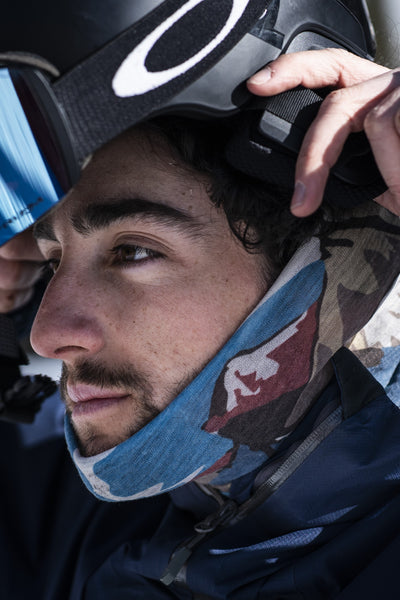 Bandana Berg 6541 | Scaldacollo multifunzione in lana vergine merino fine e poliestere