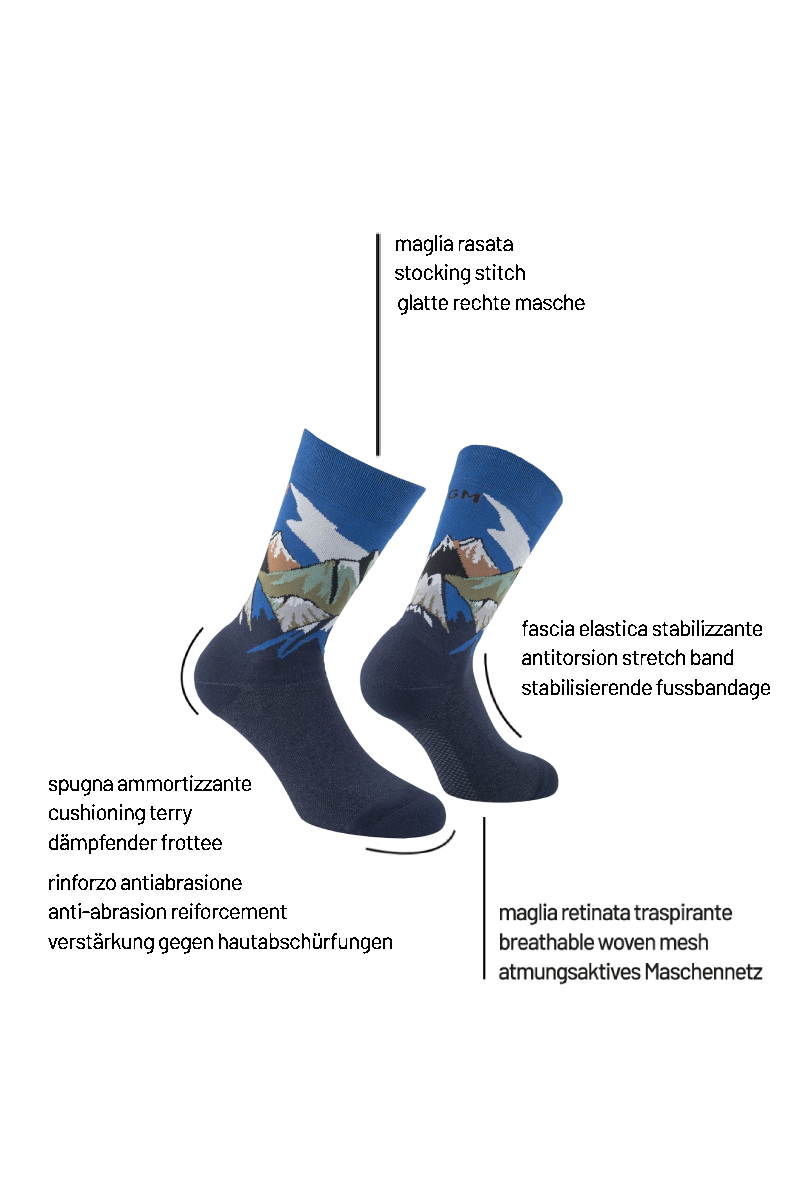 Calzini Da Running Anti-vesciche Uomo (e Donna) – Spessi, Traspiranti, Con Supporto Arco Plantare – Confezione Multiple - 3