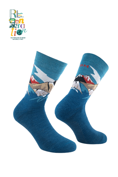 Reactive Berg 6300 | Challenge yourself. Calzini tecnici in lana vergine merino fine