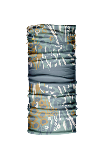 Bandana Blumen 6541 | Scaldacollo multifunzione in lana vergine merino fine e poliestere