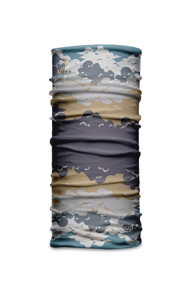 Bandana Cloud 6541 | Scaldacollo multifunzione in lana vergine merino fine e poliestere