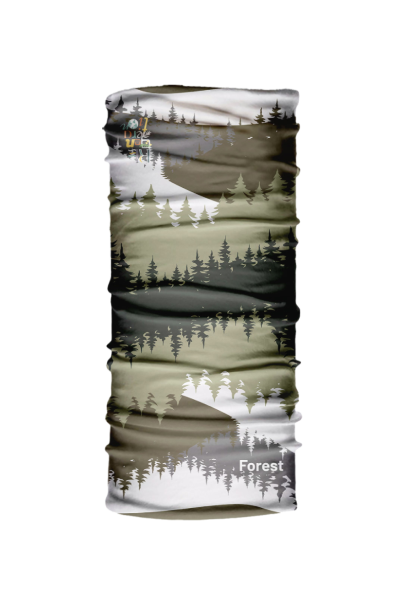 Bandana Forest 6541 | Scaldacollo multifunzione in lana vergine merino fine e poliestere