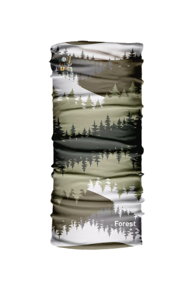 Bandana Forest 6541 | Scaldacollo multifunzione in lana vergine merino fine e poliestere