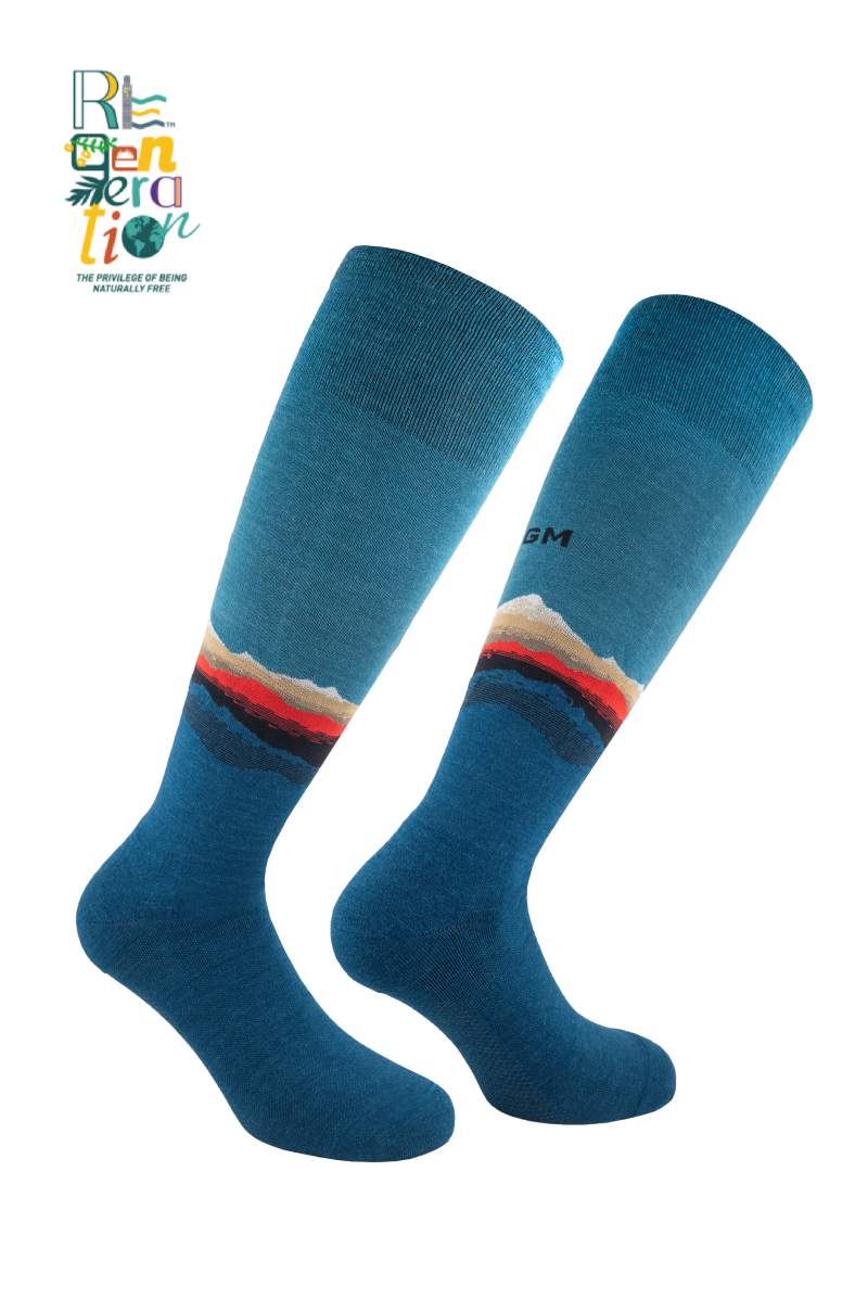 Reactive Mountain 6350 | Embrace your soul. Calze tecniche in lana vergine merino fine