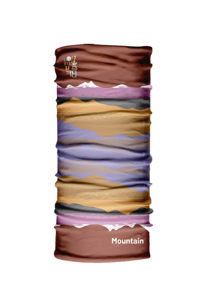 Bandana Mountain 6541 | Scaldacollo multifunzione in lana vergine merino fine e poliestere