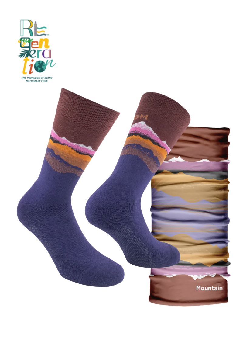 Set Lana Mountain Calza e Bandana