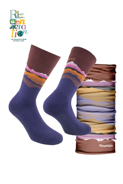 Set Lana Mountain Calza e Bandana