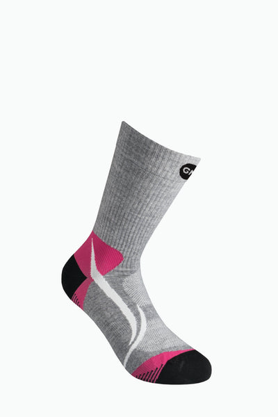Trek Compression 1245 | Calzini Trekking in lana vergine merino fine