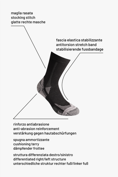 Trek Dry Fit 2410 | Calzini Trekking Light Weight